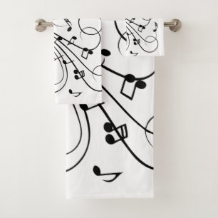 Conjunto De Toalhas Design na moda da música