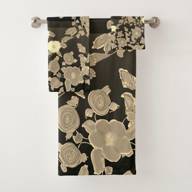 Conjunto de Toalhas Designer Muito Elegante (Insitu)