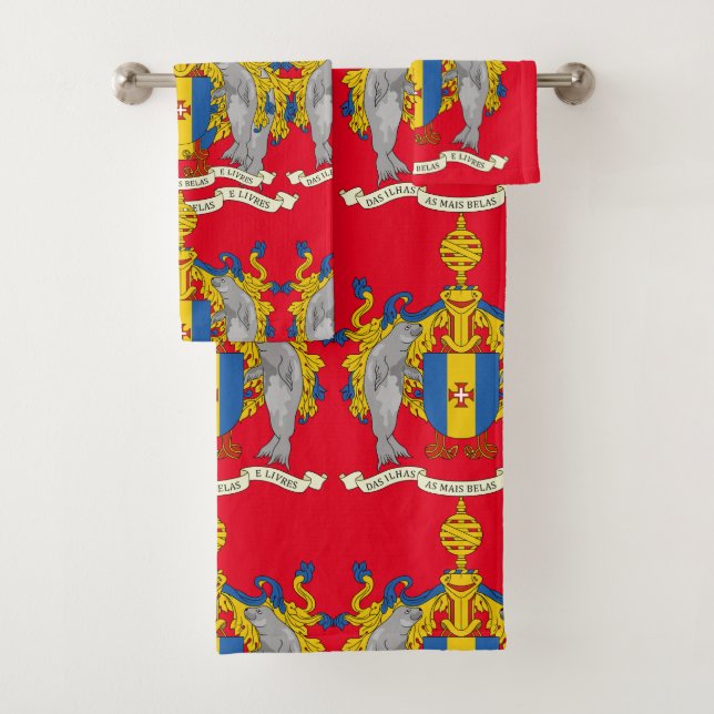 Conjunto De Toalhas Designs portuguesas da Madeira (Insitu)