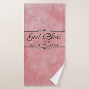 Conjunto De Toalhas Deus abençoe nossa casa