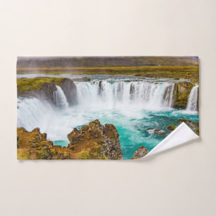 Conjunto De Toalhas Deusa-cascata, Islândia