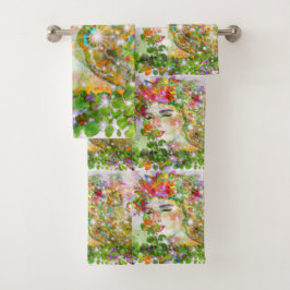 Conjunto De Toalhas Deusa Encantada