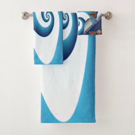 Conjunto De Toalhas Deusa Yemanya Do Oceano