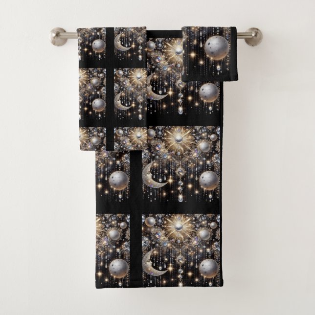 Conjunto de Toalhas Diamante Celestial (Insitu)