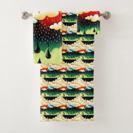 Conjunto De Toalhas Dias de Chuva