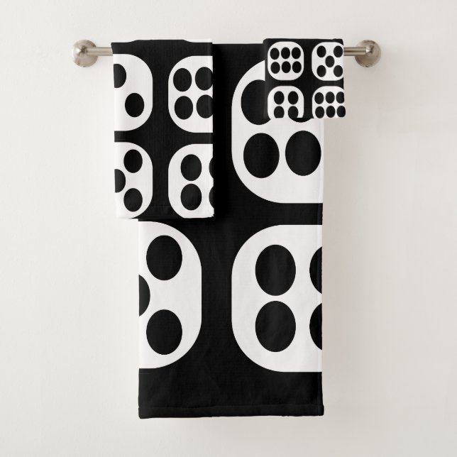 Conjunto De Toalhas Dice Roll Dice (Insitu)