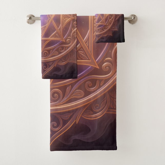 Conjunto De Toalhas Die 7 Chakren´1 (Insitu)