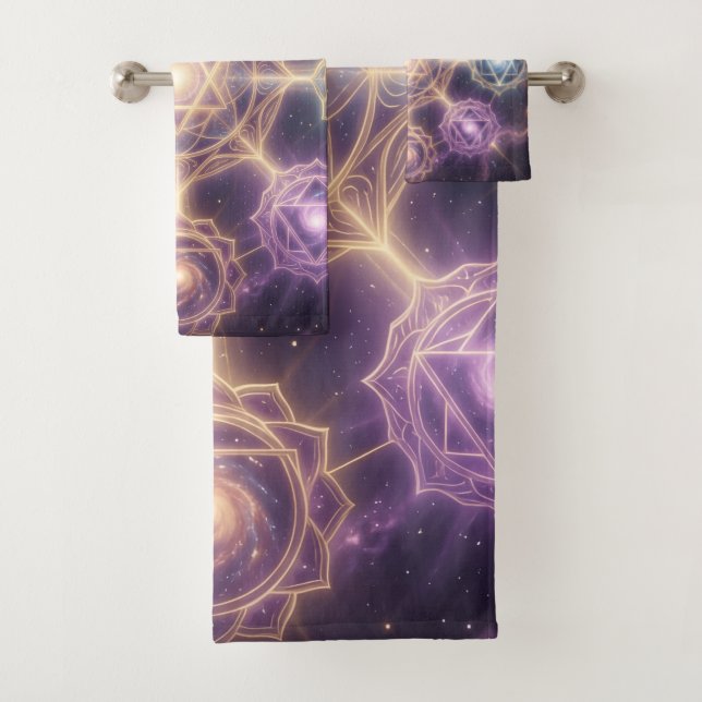 Conjunto De Toalhas Die 7 Chakren´7 (Insitu)