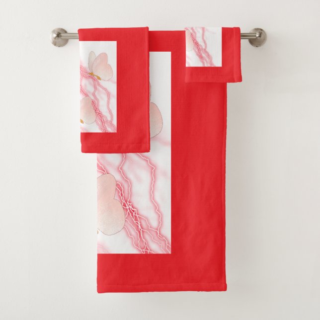 Conjunto De Toalhas Disegni dal fascino sofisticato (Insitu)