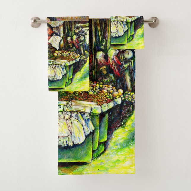 Conjunto De Toalhas Disse para engajar toda a ideia (Insitu)