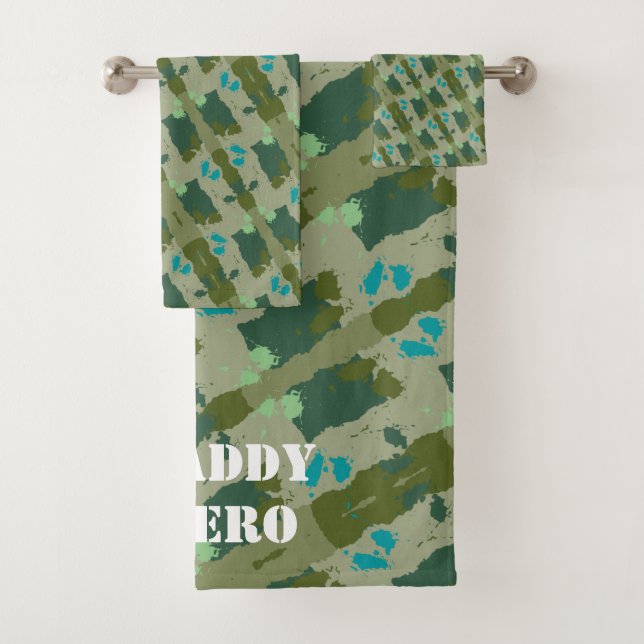 Conjunto De Toalhas Diverse green colors background (Insitu)