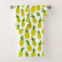 Divertimento de fruta tropical com abacaxi