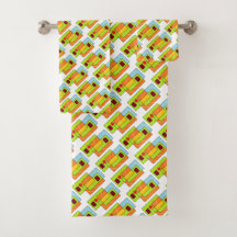 Conjunto de Toalhas do Banheiro