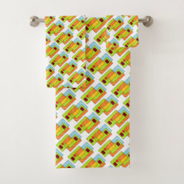 Conjunto de Toalhas do Banheiro