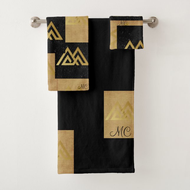 Conjunto de Toalhas do Banho Designer (Insitu)