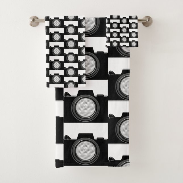 Conjunto de Toalhas do Banho do Tema da Câmara (Insitu)