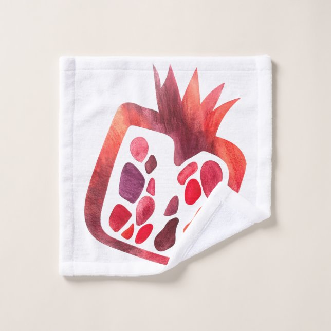 Conjunto de Toalhas do Banho Pomegranato (Pano de lavar)