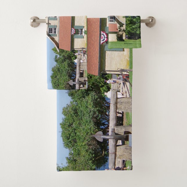 Conjunto de toalhas do farol da águia Bluff (Insitu)