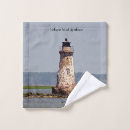 Conjunto de toalhas do Farol da Ilha Cockspur