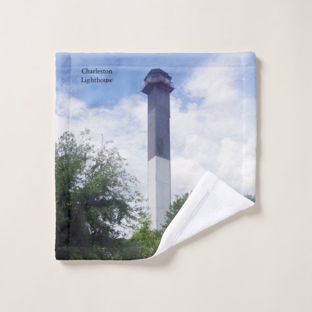 Conjunto de toalhas do Farol de Charleston (Pano de lavar)