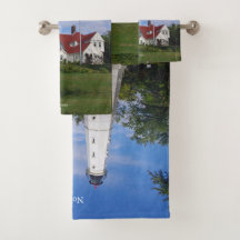 Conjunto de toalhas do Farol do Ponto Norte