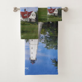 Conjunto de toalhas do Farol do Ponto Norte