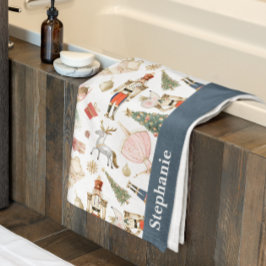 Conjunto de Toalhas do Invólucro Noz Personalizado