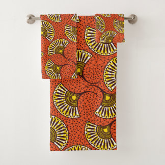 Conjunto de Toalhas do Ventilador Vermelho Ancara