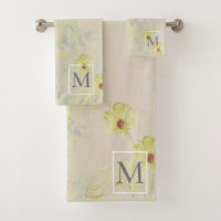 Doce Daisy Monograma Taupe