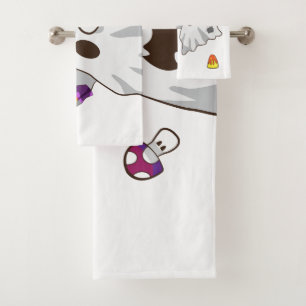 Conjunto De Toalhas Doce Fantasma
