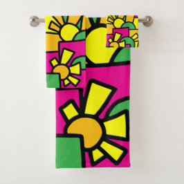 Conjunto De Toalhas Dodle Festivo Art 42º