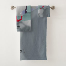 Conjunto De Toalhas Dois Puffins Design