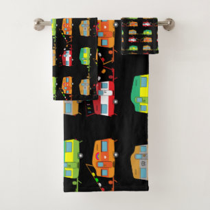 Conjunto De Toalhas Dons de Caravan Art - Ame a minha caravana