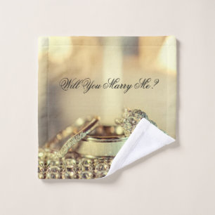 Conjunto De Toalhas Dourado, Você Me Casado O Script De Proposta De Gl