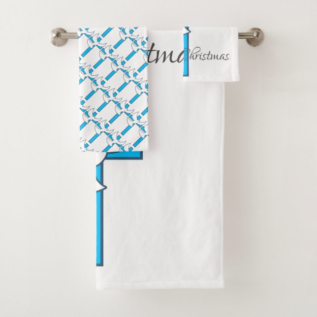 Conjunto De Toalhas Dove e Cruz (Insitu)