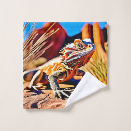 Conjunto De Toalhas Dragão Carborado do Deserto