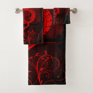 Conjunto De Toalhas Dragão chinês
