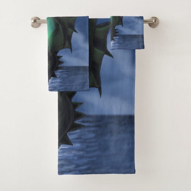 Conjunto De Toalhas Dragão da noite (Insitu)
