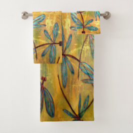 Conjunto De Toalhas Dragonfly Haze