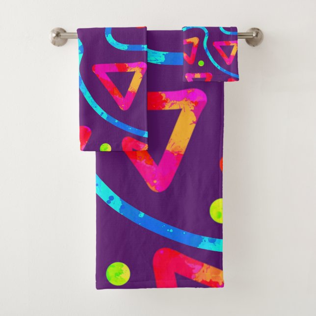 Conjunto De Toalhas Dream Wave Festival - Arcade Crunch 2 (Insitu)