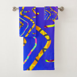 Conjunto De Toalhas Dream Wave Festival - California Tiger