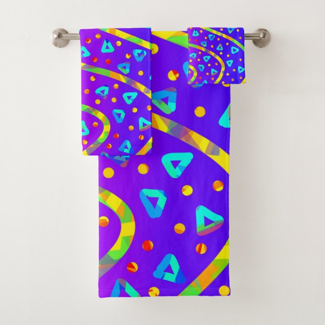 Conjunto De Toalhas Dream Wave Festival - Cool Candy Rain (Insitu)