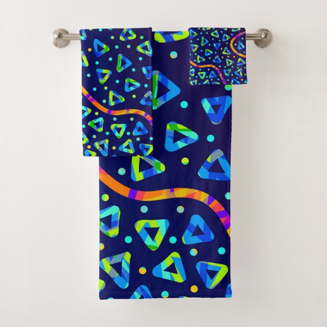 Conjunto De Toalhas Dream Wave Festival - Electric Crumble 1 (Insitu)