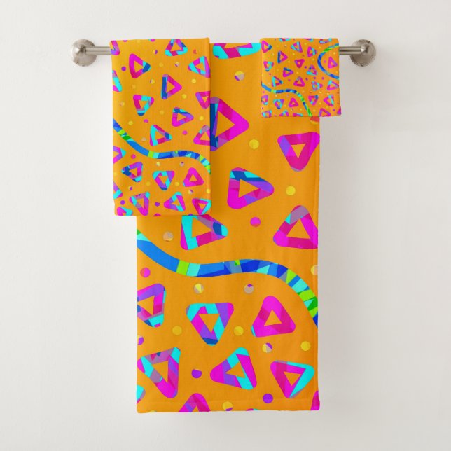 Conjunto De Toalhas Dream Wave Festival - Electric Crumble 5 (Insitu)