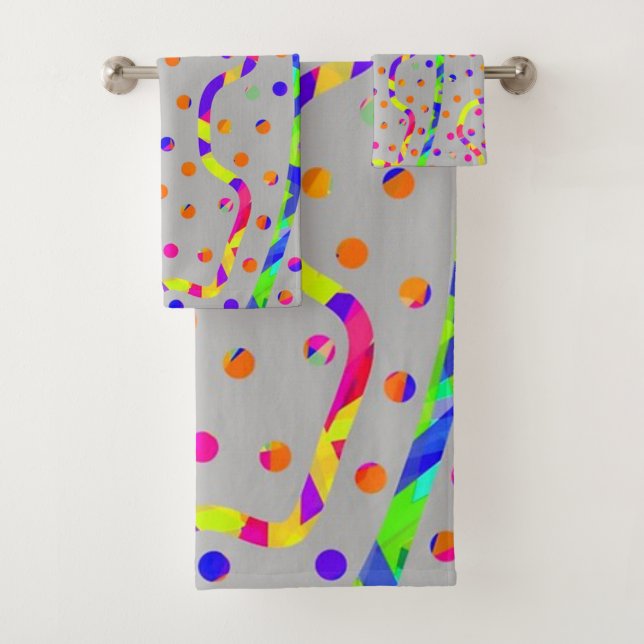 Conjunto De Toalhas Dream Wave Festival - Rainbow Fiesta (Insitu)