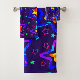 Conjunto De Toalhas Dream Wave Festival - Starlight Delight