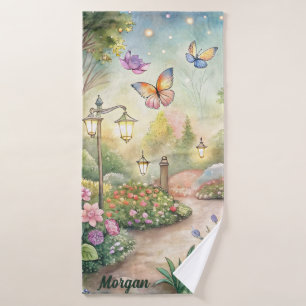 Conjunto De Toalhas Dreamfly Butterfly Garden Path - Jardim Encantado