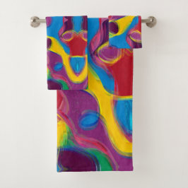 Conjunto De Toalhas Drunk on Candy