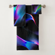 Dunas digitais coloridas com azul escuro predomina