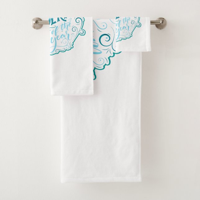 Conjunto De Toalhas É a época mais maravilhosa do ano (Insitu)